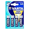 4x Mignon VARTA "High Energy" Batterie AA/LR06/4906