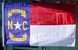 3' X 5' North Carolina State Polyester Flag