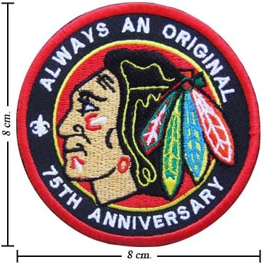 Chicago Blackhawks Logo Ii Embroidered Iron on Patches