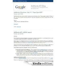Google AdWords API Blog
