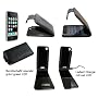 iPhone Tasche mit eingebautem Li-Polymer Akku: Ledertasche f�r Apple Smartphone iPhone 3G und 3GS mit ~ 2100 mAh Akku -Schnittstelle incl. USB-Kabel