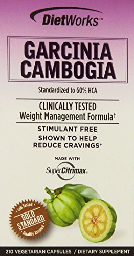 Dietworks Garcinia Cambogia, 210 Vegetarian Capsules Dietworks Garcinia Cambogia, 210 Vegetarian Capsules