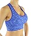 Vesi Star Women's Padded Sports Bra Yoga Top