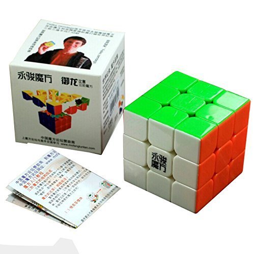 Moyu Yulong 3x3x3 Speed Cube Puzzle 6- color Stickerless -Yulong Moyu Yulong 3x3x3 Speed Cube Puzzle 6- color Stickerless -Yulong