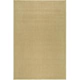 Safavieh NF443A Natural Fibers Collection Natural and Wheat Sissal Area Rug, 9-Feet by 12-Feet