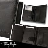 Thierry Mugler Mens / Gents Designer Leather Wallet in a Gift Box - Black 100% Genuine Leather