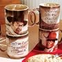 John Wayne Quotes Ceramic Coffee Mugs Set of 2