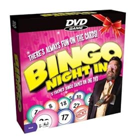 Bingo Night In: DVD Game - interactive DVD family fun BINGO game 5 GAMES ON 1 DVD - FREE POST UK