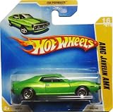 2009 Hot Wheels AMC JAVELIN AMX 16 of 42 Hw Premier #16 (green) SHORT CARD