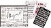 Mozart Black & White - Double Deck Playing Cards