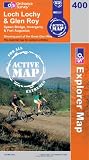 Loch Lochy and Len Roy (OS Explorer Map Active)