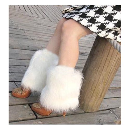 World Pride® Faux Fur Leg Warmer Boot Sleeves