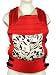 BabyHawk Oh Snap! Organic Baby Carrier, Black Flower Silhouette on Cherry