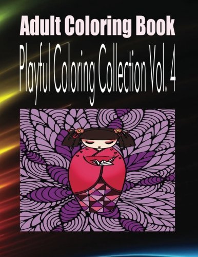 Adult Coloring Book Playful Coloring Collection Vol. 4