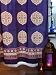 Sultans Palace ~ Purple Blue Moroccan Vintage Medallion Curtain 84x46