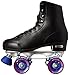 CHICAGO Skates Premium Black Quad Roller Skates for Boys and Men Beginners Classic Adjustable High-Top Design for Indoor or Outdoor Skates and Roller Derby