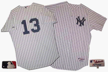 Alex Rodriguez Majestic Authentic Home Pinstripe On-Field New York Yankees Jersey