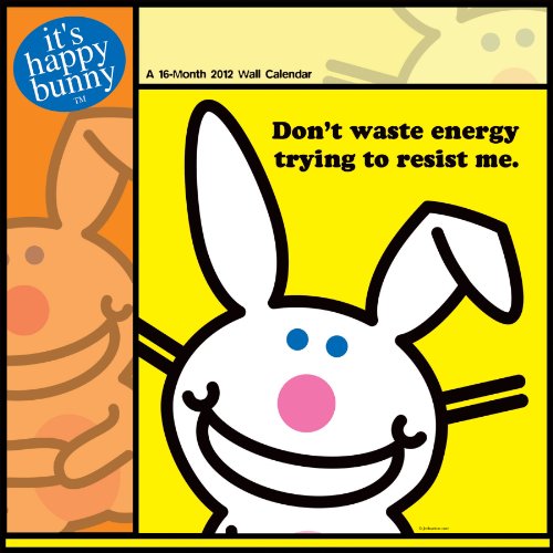 It's Happy Bunny 2012 Wall Calendar