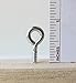 Small Screw Eye - 200 Pack - 211.5 Short Shank Screweyes 1 inch Long