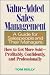 Book Value-Added Sales Management