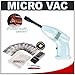 Handy Trends Cordless Micro Vac Vacuum with Attachments + Lenspen Computer, Laptop, Keyboard Cleaning Kit