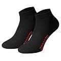 8 Paar Sneakersocken mit Schriftzug "Sport". Qualit�ts-Herrensocken in schwarz mit hohem Baumwollanteil und Elasthan