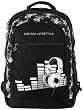 15.4 inch K-Cliffs DJ Galaxy Laptop Notebook Computer Backpack School Bag w/Headphone port