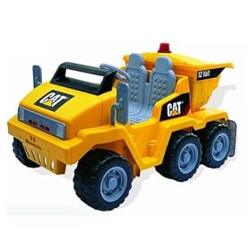 Cat Jeep Dump Truck - Twin Seater Ride-On - 12v SIX WHEEL VERSION