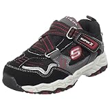 IMAGE OF Skechers Infant/Toddler Grenadier-Z-Velocity T Super Z Sport Jogger,Black/Charcoal,7.5 M US Toddler