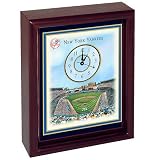 Eglomise Designs New York Yankees Colorprint Desk Clock