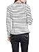 Allegra K Women Notched Lapel Striped Blazer Jacket