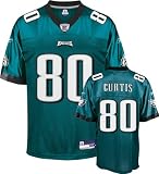 Kevin Curtis Jersey: Reebok Green Replica #80 Philadelphia Eagles Jersey