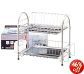 エマーブル 2段式 水切りバスケット H-6143