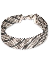 Sterling silver wristband bracelet, Delight