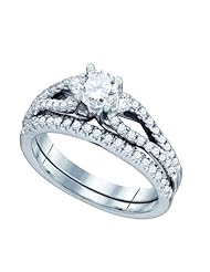 1.01CT-DIA 0.50CT-CRD BRIDAL SET