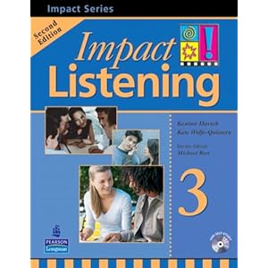 【クリックで詳細表示】Impact Listening (2E) Level 3 Student Book with CD： Kenton Harsch， Kate Wolf-Quintero： 洋書