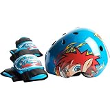 Kidzamo: Coby Skateboard Helmet and Padset Combo