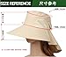 Kaisifei Outdoor sun hat large brimmed sun hat UV beach