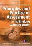 Principles and practice of assessment in the lifelong learning sector