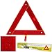 Reflecting Safety Triangle with Flashing LED Lights