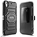 HTC Desire 626 / 626s Case, Evocel [New Generation Series] Belt Clip Holster, Kickstand, & Dual Layer for HTC Desire 626 / 626s, Black (EVO-HTC626-XX01)