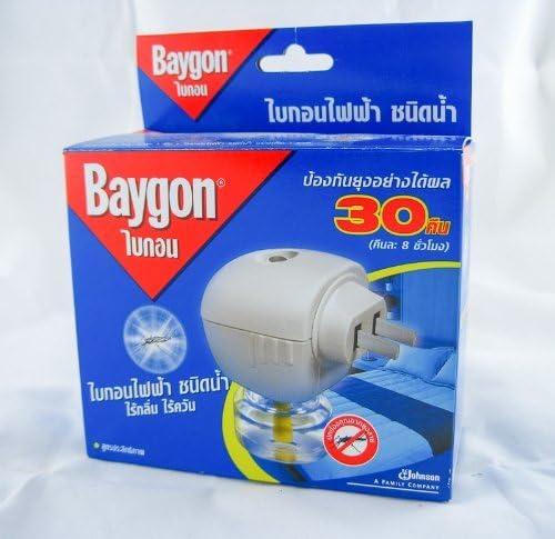 Baygon Liquid Electric Mosquito Repeller 30 Days 0.77 Oz.