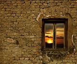 Westcott 841 5-Inch x 6-Inch Sunset Window Scenic Background