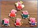 Peppa Pig Family Shoe Charms Set of 6 - Jibbitz / Croc Style