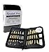 Sculpting Tools- 15 Piece Deluxe Carving Clay Pottery Art Tools Set with Carrying Case
