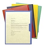 UPC 086486857406 product image for Smead Poly Opaque Project Jacket, Letter Size, Assorted Colors, 5 per Pack (8574 | upcitemdb.com