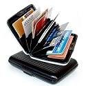 [On SALE / SOLDES !] / Aluminum card holder "&Ouml;gon Designs" black metal.