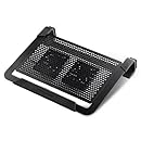 Cooler Master NotePal U2 PLUS - Laptop Cooling Pad with 2 Movable High Performance Fans (Black)