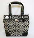 Hampton Signature Tote handbag 13973 Black/White