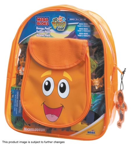 Childrens Toyshop  Toys : Mega Bloks Diego's Vehicle Rescue Pack